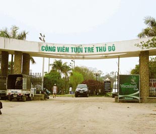 Lo cho công viên Hà Nội